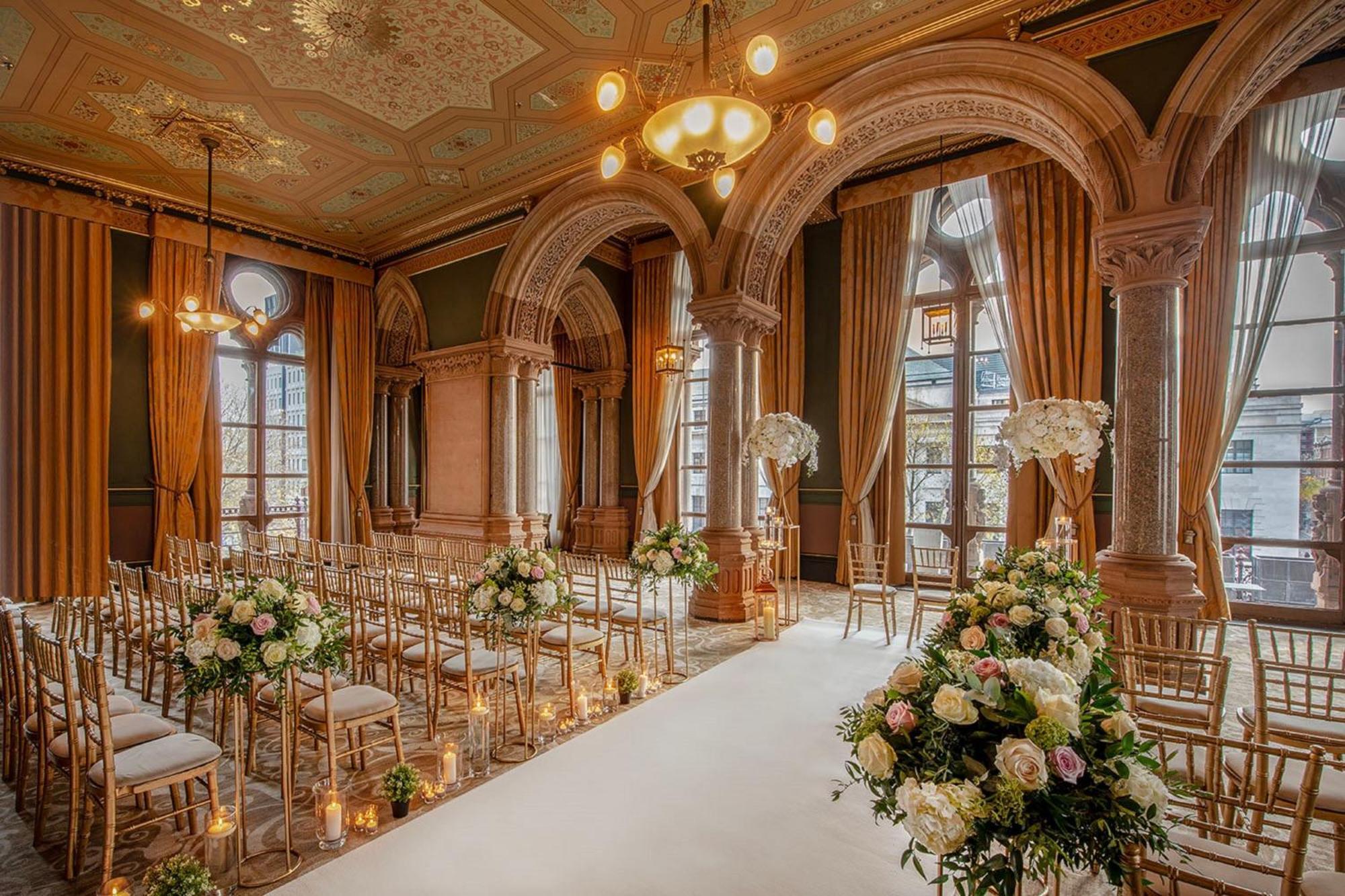 St. Pancras Renaissance Hotel לונדון מראה חיצוני תמונה The Long Room at the Manchester Reform Club