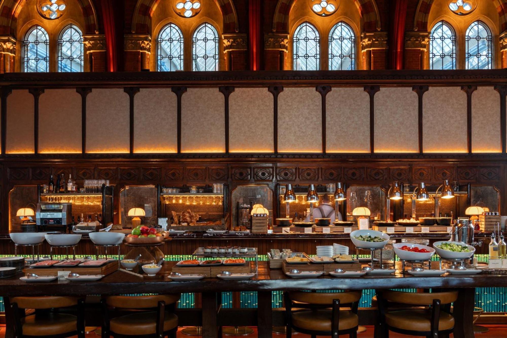 St. Pancras Renaissance Hotel לונדון מראה חיצוני תמונה The interior of the restaurant