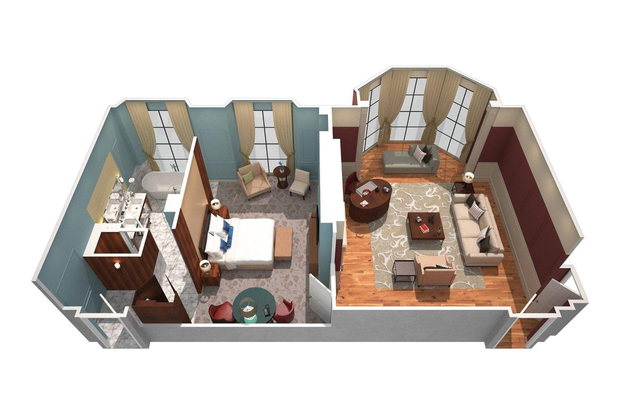 St. Pancras Renaissance Hotel לונדון מראה חיצוני תמונה A suite