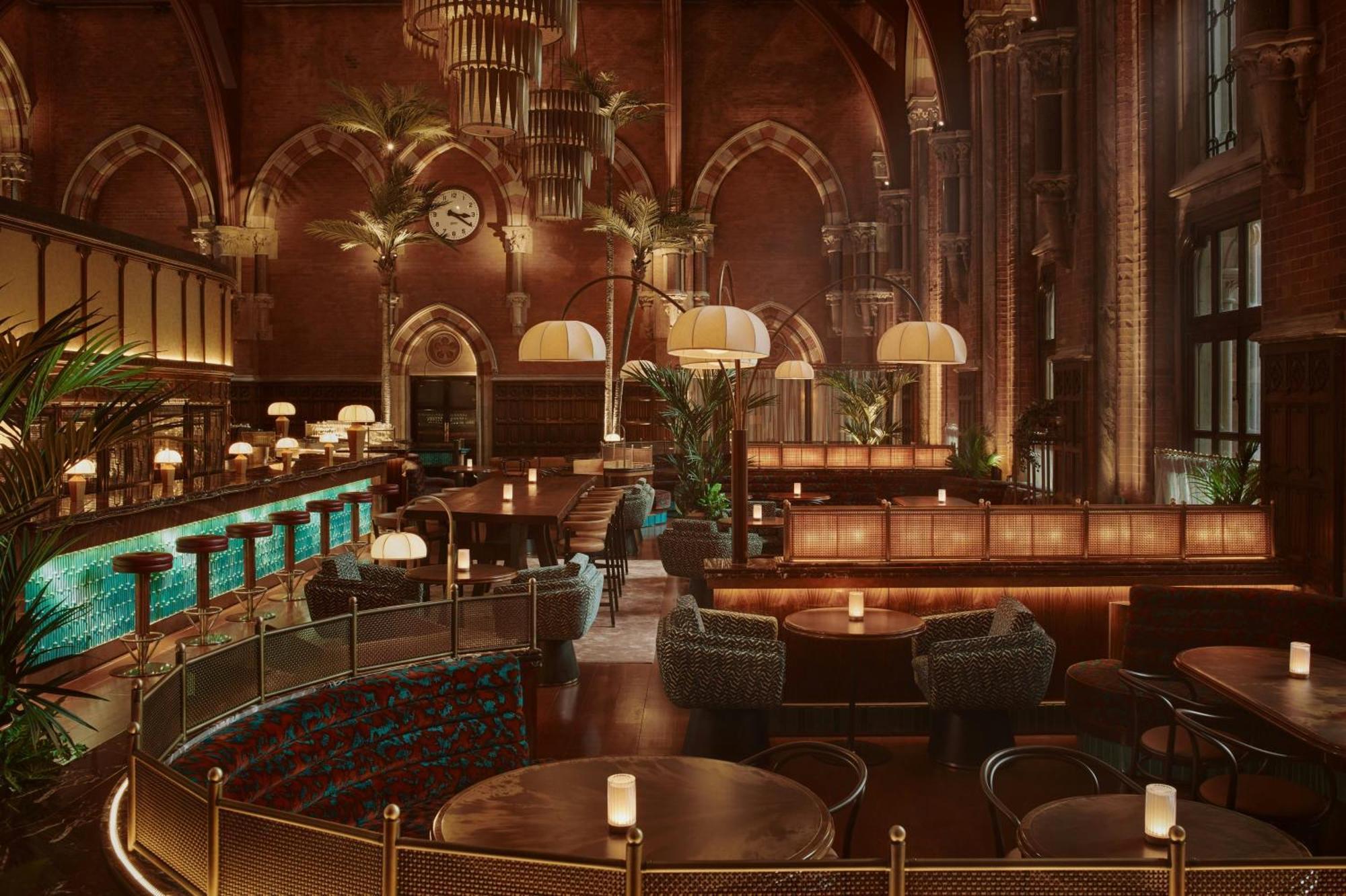 St. Pancras Renaissance Hotel לונדון מראה חיצוני תמונה The interior of the restaurant
