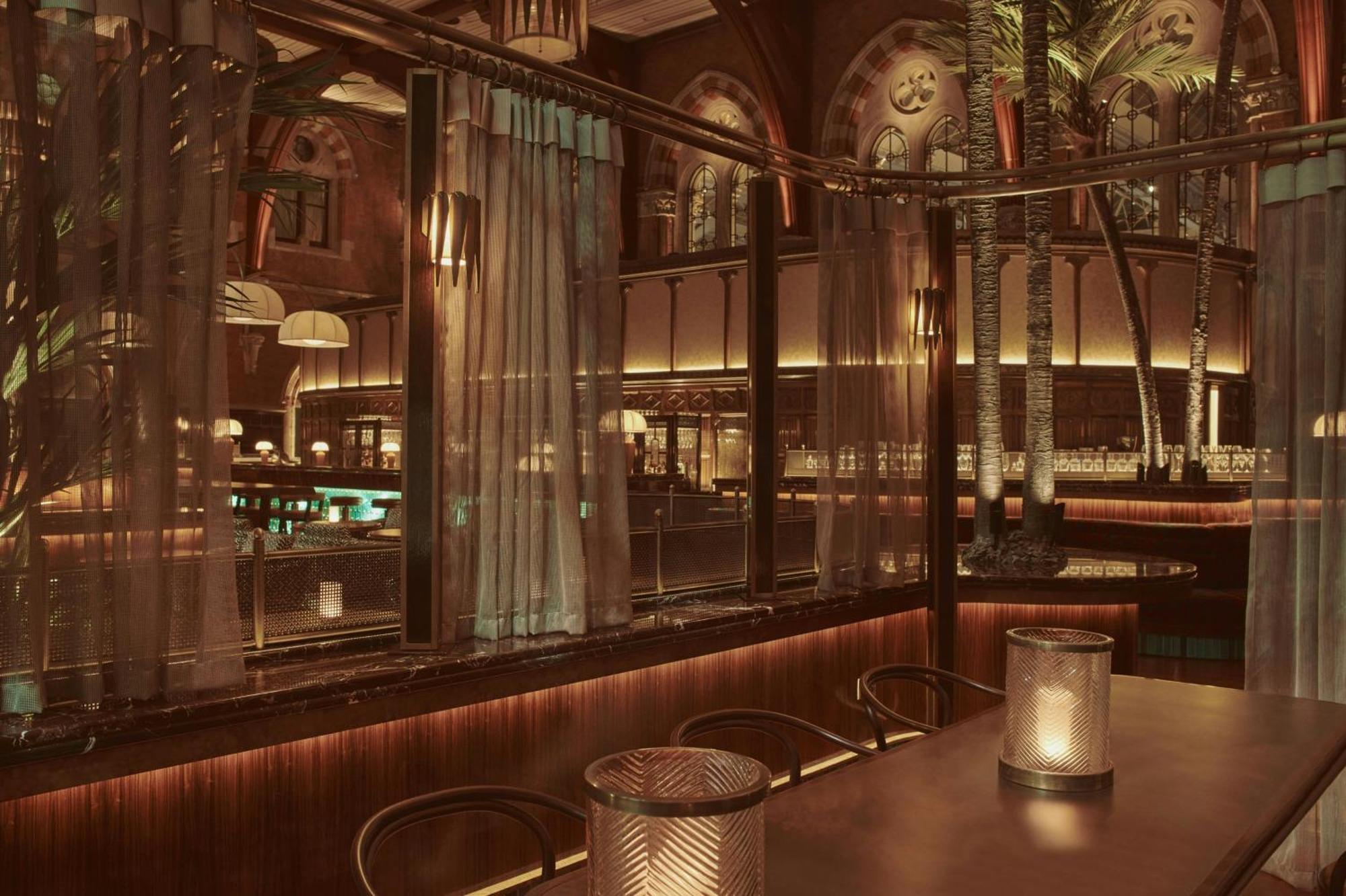 St. Pancras Renaissance Hotel לונדון מראה חיצוני תמונה Interior of the restaurant